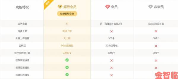 迅雷网盘会员与非会员区别解析这些隐藏功能值得付费