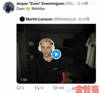 快递|《英雄联盟》传奇选手Rekkles转辅助加入T1二队